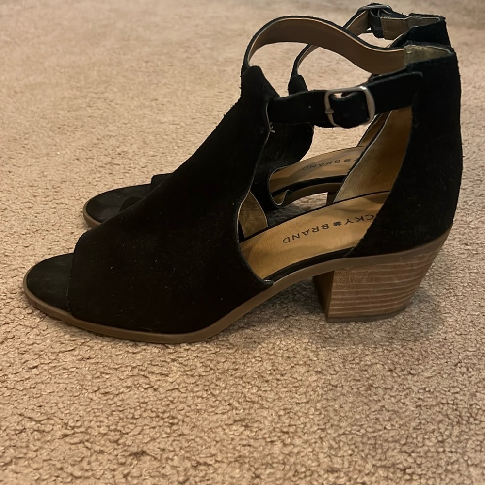 Women’s Lucky Brand Baxley Open Toe Sandals Size 8 1/2M